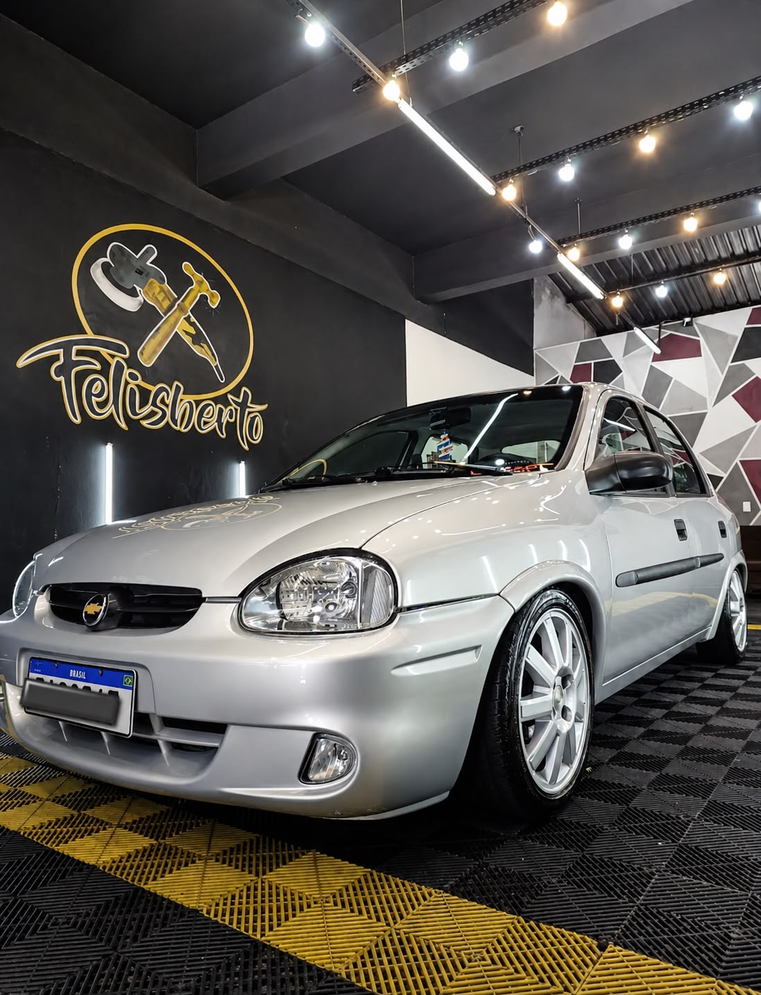 Chevrolet Corsa - Polimento Comercial